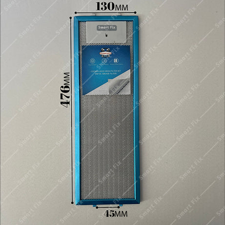 130x476 mm Aspiratör & Davlumbaz Tel Yağ Filtresi | Model: 1037147 - 14211901600 | 13x47,6 cm