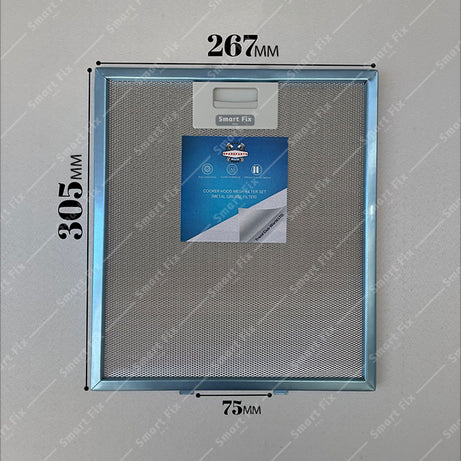 AEG : DVB4850M | 267x305 mm | Aspiratör & Davlumbaz Tel Yağ Filtresi | Model: 4055250429 - 063410455 | 26,7x30,5 cm